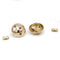 Boucles d'oreilles Boucles d'oreilles or jaune diamants rubis 58 Facettes 240045SP