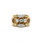 Bague 50 Bague Tank Or & Diamants 58 Facettes 220197R
