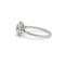 Bague 56 Bague Solitaire Platine Diamant taille coussin 2.45ct 58 Facettes 230156R