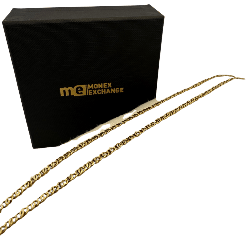 Collier Collier maille classique en or jaune 18K, 9,13 g 58 Facettes 250075