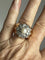 Bague 57 Bague Or Godronné Perle Diamants 58 Facettes 5082