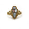 Bague 54 Bague Ancienne - Or jaune, Argent & Opales 58 Facettes 250245R