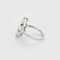 Bague 56 Bague sertie de diamants taille ancienne en or blanc 18k 58 Facettes LJ24-161