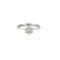 Bague 54 Bague Or blanc Diamants 58 Facettes
