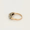 Bague 51 Bague jarretière en or rose 18k et diamants 58 Facettes DADB-03