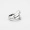 Bague 49 Bague en Or gris, diamants 58 Facettes