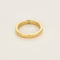 Bague 57.5 Bague jonc en or jaune et diamant princesse 58 Facettes ANG1011