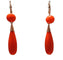 Boucles d'oreilles Boucles d'oreilles Or jaune Corail 58 Facettes