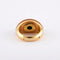 Bague 52 / Jaune / Or 750 Bague - Or émeraude et ambre 58 Facettes 120172R
