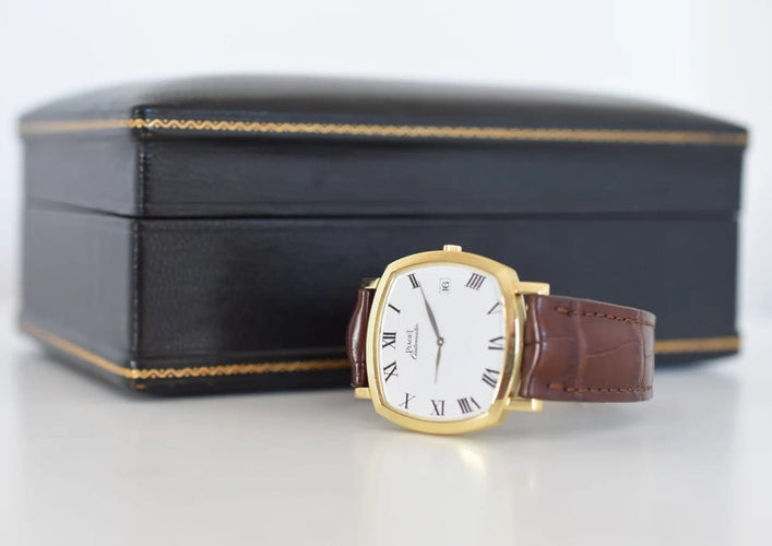 Montre PIAGET - Montre "Coussin" automatique, réf. 13406, or jaune, vers 1978 58 Facettes PIA-100