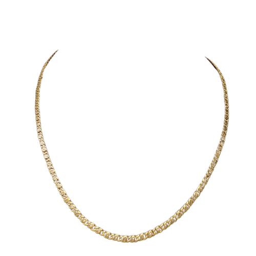 Collier Collier maille classique en or jaune 18K 9,13 g 58 Facettes 250075