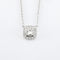 Collier Collier en or blanc diamants naturels 58 Facettes