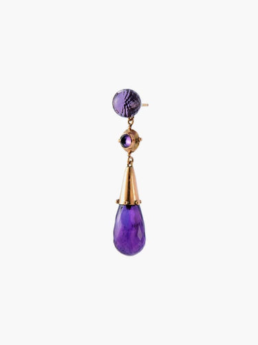 Boucles d'oreilles Boucles d'oreilles Améthystes 58 Facettes C 381