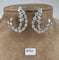 Boucles d'oreilles Boucles d’oreilles cocktail or blanc et diamants 58 Facettes N3341