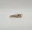 Bague 54.5 Bague or blanc sertie d’une perle de culture et diamants 58 Facettes