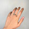 Bague 56 Garnazelle Bohème - Bague en or jaune 750 sertie de pierres 58 Facettes 250444R