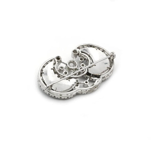 Broche Broche - Or, Diamants et Email 58 Facettes 230207R