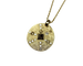 Pendentif De Beers Talisman - Médaille en or jaune 18 carats et diamants 58 Facettes A11967