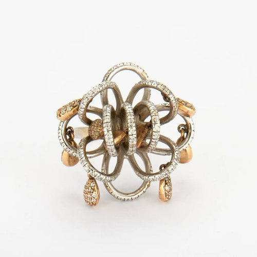 Bague 52 Bague 2 Ors, diamants 58 Facettes