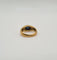 Bague 44 Bague or jaune sertie d’un saphir 58 Facettes