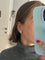 Boucles d'oreilles Boucles d'oreilles clip Art Déco en or blanc 18 carats et diamants 58 Facettes