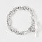 Bracelet Hermès - Bracelet Chaîne d'Ancre en argent. Moyen Modèle. 58 Facettes 58FC30-1