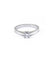 Bague 50 Solitaire or blanc diamant 0,30 carat 58 Facettes 150151R