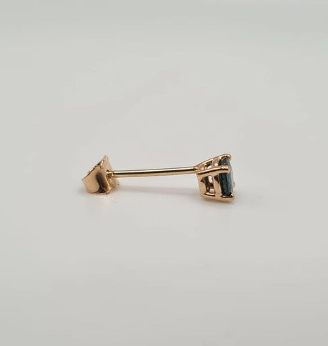 Boucles d'oreilles Boucles d’oreilles or rose et saphir 58 Facettes