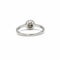 Bague 51 Bague or blanc et diamants 58 Facettes 220470R