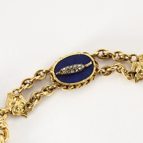 Bracelet Bracelet charm's en or jaune . Napoléon III. 58 Facettes HOU5773