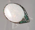 Bague 55 Bague Art Déco Argent Opale Emeraude Diamants 58 Facettes