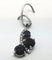 Pendentif Pendentif en Or blanc Onyx, Diamants 58 Facettes