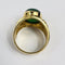 Bague 60 Chevalière Or Pierre Verte 58 Facettes 20400000740