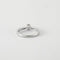 Bague 54 Bague Solitaire diamant épaulé 58 Facettes