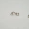 Boucles d'oreilles Boucles d’oreilles carrées or blanc 18 carats serties de diamants 58 Facettes
