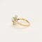 Bague 51 Bague Tourbillon en or jaune et gris 18k et diamants 58 Facettes LJ6