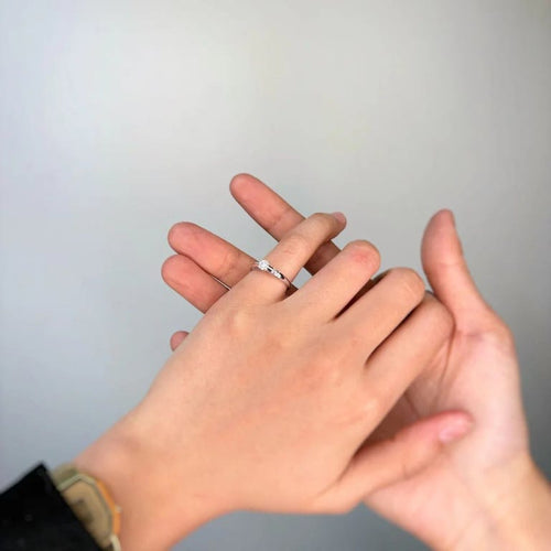 Bague 47 Solitaire Tu es L'Etoile de Ma Vie - Mauboussin 58 Facettes 250450R