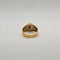 Bague 49 Bague or jaune sertie de diamants et rubis 58 Facettes