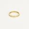 Bague 58.5 Alliance américaine - Bague en or jaune 18K et diamants 58 Facettes 58FC143