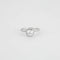 Bague 51 Bague or blanc diamants 0.82ct 58 Facettes