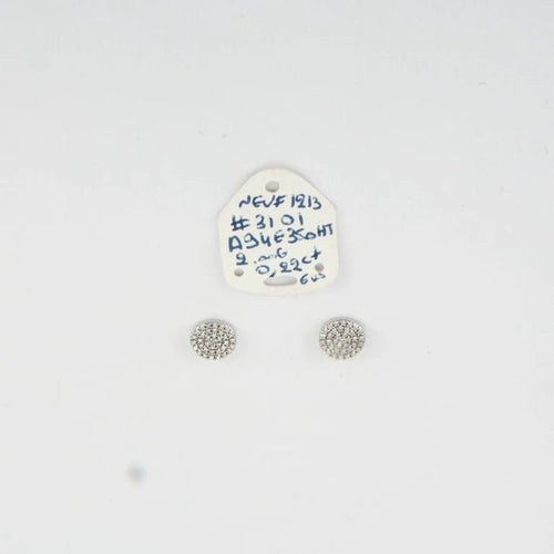 Boucles d'oreilles Boucles d'oreilles en Or blanc & diamants 58 Facettes