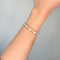 Bracelet Bracelet Or bi-colore Pampilles - DJULA 58 Facettes 250409R