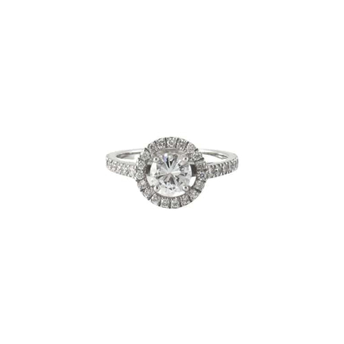 Bague 52 Bague or blanc & diamants 58 Facettes