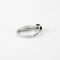 Bague 51 Bague Or blanc Saphir Diamants 58 Facettes