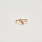 Bague 54.5 Bague Or rose 58 Facettes