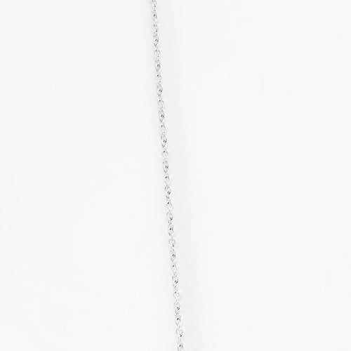 Collier Collier en or blanc et diamants 58 Facettes LEN1945
