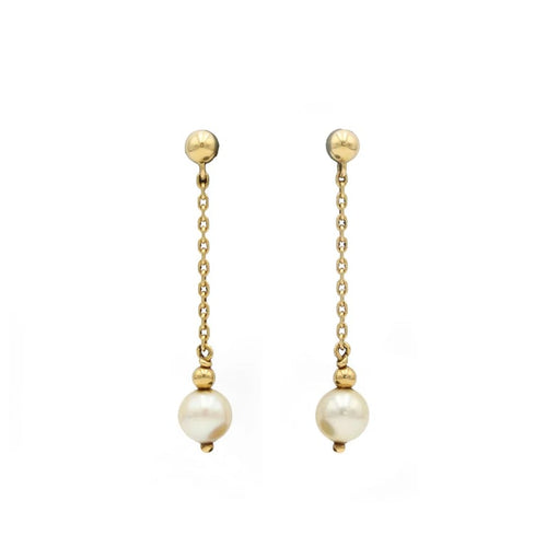 Boucles d'oreilles Boucles d'oreilles - Or & Perles 58 Facettes 250065R