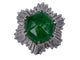 Bague bague émeraude et diamant colombienne 58 Facettes BA-658