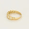 Bague 62 Bague motif tressé en or jaune 18k et diamants 58 Facettes DADB-07
