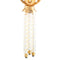 Boucles d'oreilles Boucles d'oreille citrine diamants et perles pendantes 58 Facettes